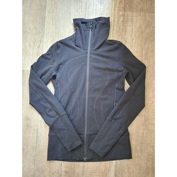 LULULEMON Define Full Zip Jacket Black Women’s Size 4 Athleisure - Picture 1 of 7